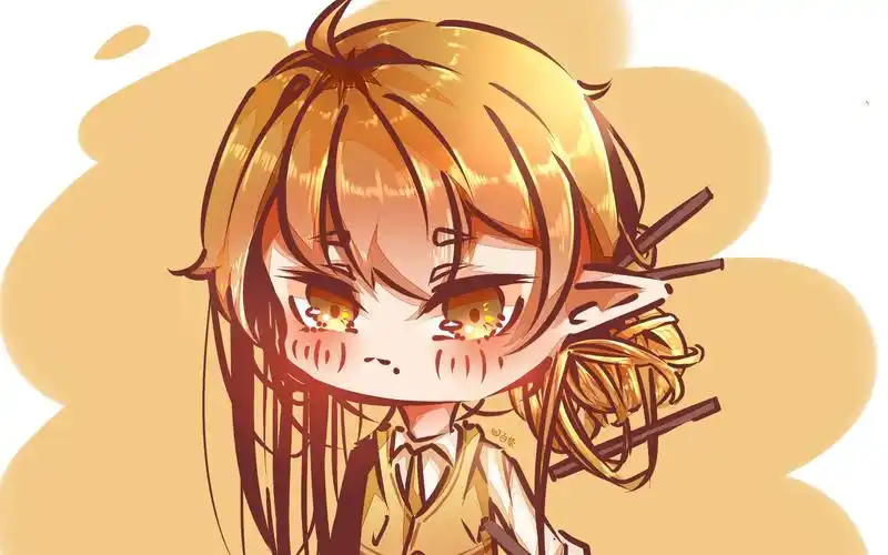 q版糖拟人【sai板绘】