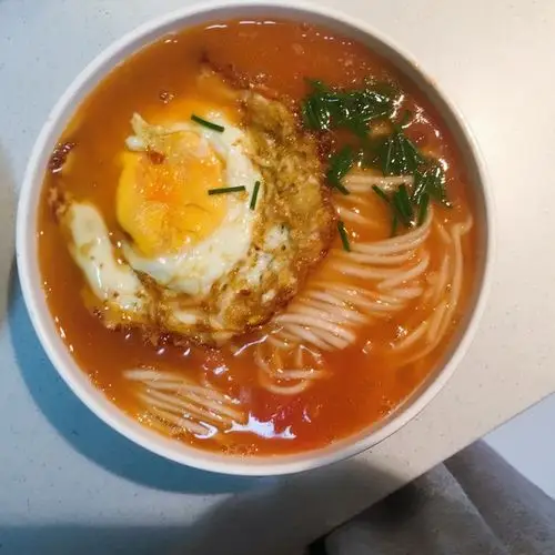 张大颜做的番茄面