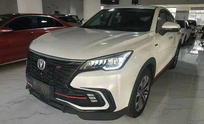 台州二手长安cs85 coupe 2021 款 1.5t dct豪华型 白色 - 小猪二手车