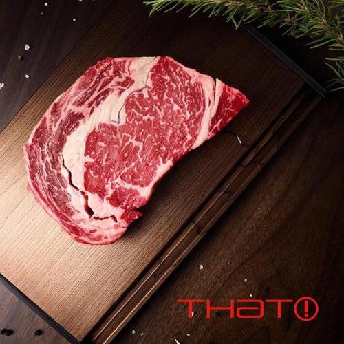 奇想鲜解冻 deluxe北欧极简 木纹自然高速解冻牛排装饰摆盘