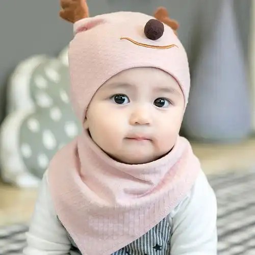 婴儿帽子春秋秋季036个月薄款婴幼儿初生男女宝宝帽子