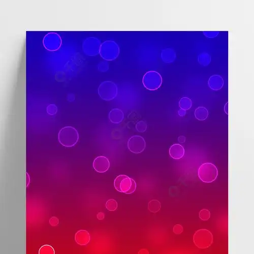 红蓝渐变光斑效果背景图