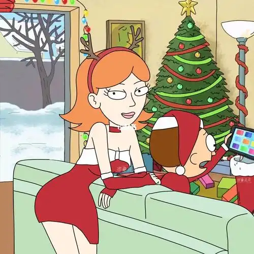 瑞克和莫蒂  #圣诞节  #头像分享