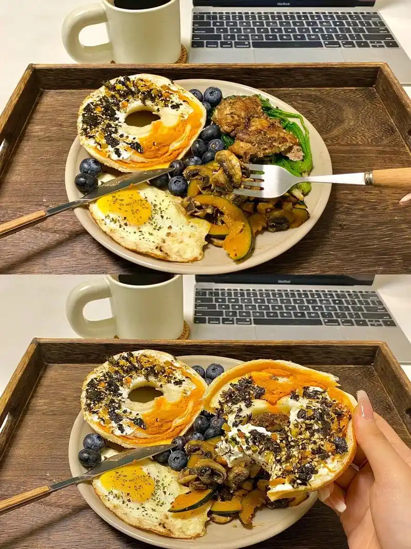 记录真实生活#早餐吃什 - 抖音