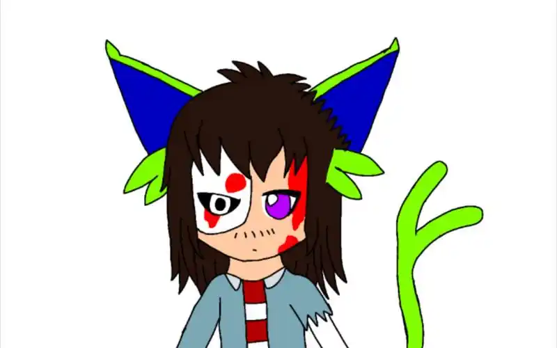 指绘:暗黑太阳伊布摇滚僵尸拟人