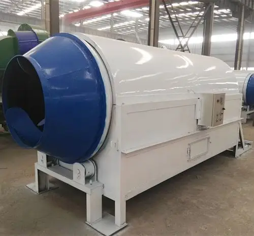 小型滚筒烘干机 烘干机进料口