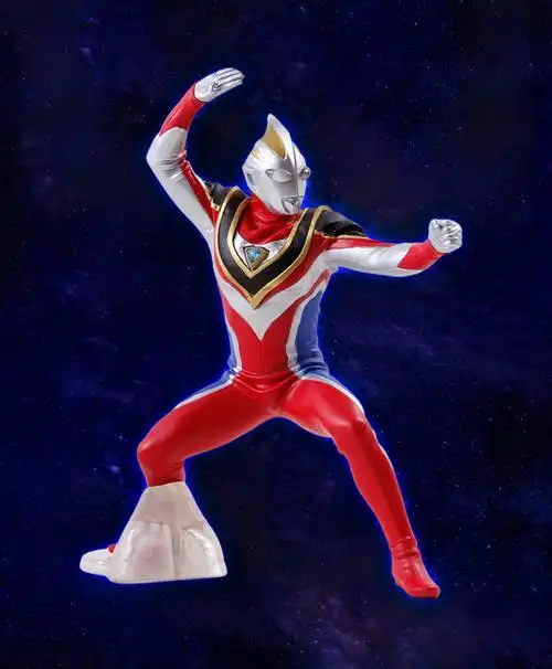 奥特之星特摄stagement 怪兽模型玩具· 英雄勇像 盖亚奥特曼 至高