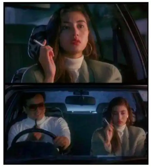 不得不说:抽烟的李嘉欣真酷!我都想抽烟了!