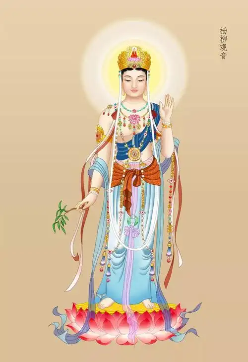 今天和大家分享曼殊一叶三十三观世音菩萨的圣像高清