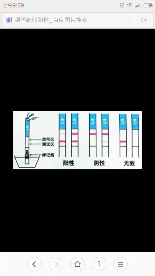 不是说两条杠是阳性吗?怎么它这个……我这个是这样的