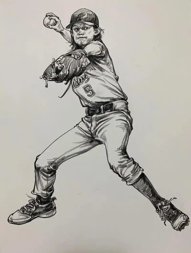 运动临摹资料#零基础教学 #速写教学 #美术艺考 - 抖音