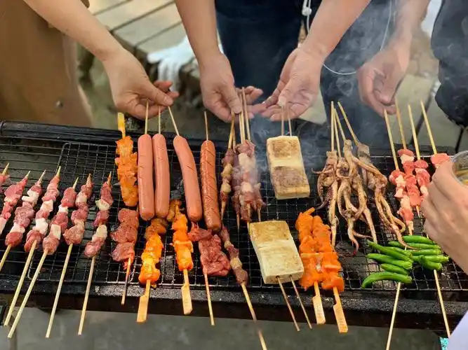 各炉烧烤实图分享