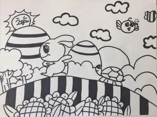 简笔画整张图 简笔画图片大全-普车都