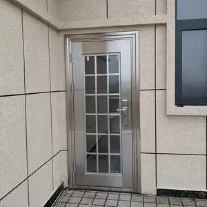 不锈钢门304 不锈钢防盗门 不锈钢大门 入户阳台玻璃单门车库门