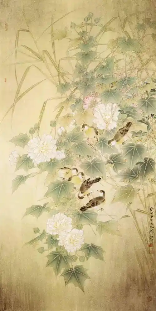 张贤明工笔花鸟画欣赏,惊艳了双眼!_全国_中国画_当代