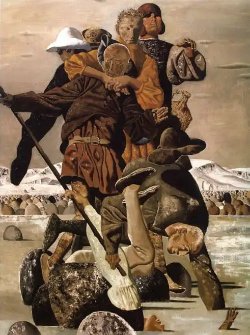 哈米德 · 萨弗库耶夫的作品对现实主义和古典主义进行融合,神秘气氛