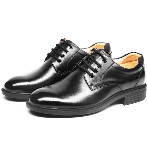 3515厂高档军勾强人品牌三接头皮鞋男校尉军勾低帮鞋春秋冬季真皮透气