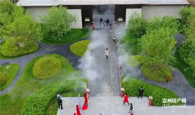 愉景迎宾壹号定州67实景园林示范区对外开放