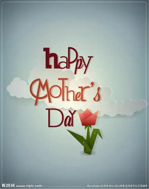 母亲节设计图__节日庆祝_文化艺术_设计图库_昵图网nipic.com