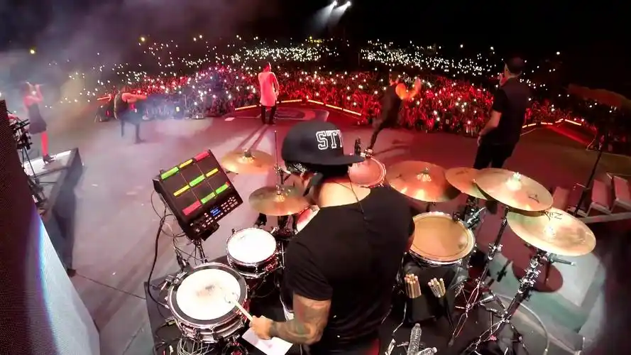 【maluma live】从鼓手的视角看chantaje现场