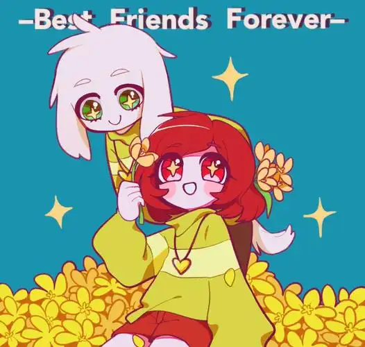 undertale chara&asriel图(chara图第三期)