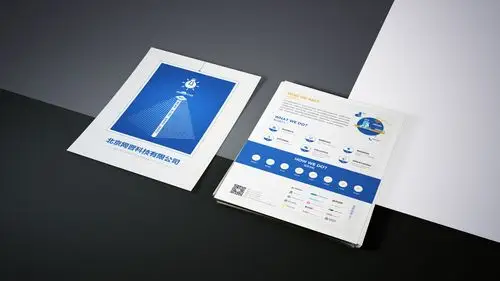 互联网公司a4宣传单页