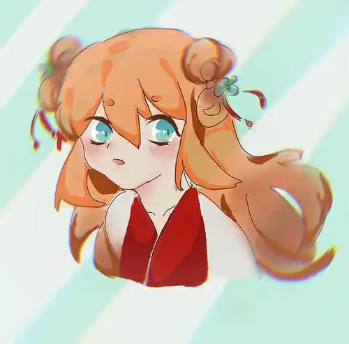 喜欢橙发碧眼的活泼女主 叶冰瑶.