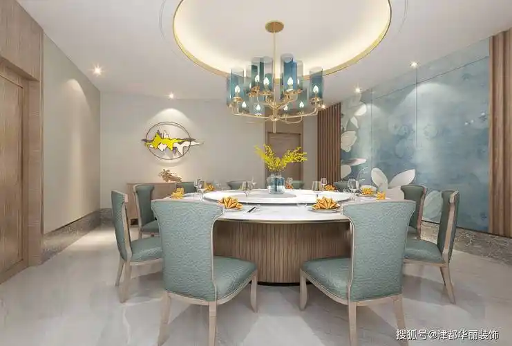 银川装修公司|银川餐厅装修设计效果图