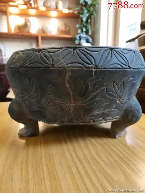 陶制花盆(保老保真)_价格380元【赏宝斋古玩店】_第1张_7788收藏