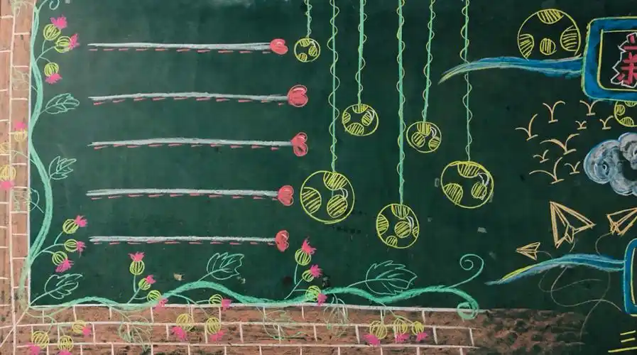 99#素材分享  #开学  #开学黑板报  #黑板报