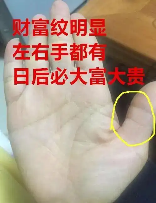 这几种手相必能成为大富大贵之人