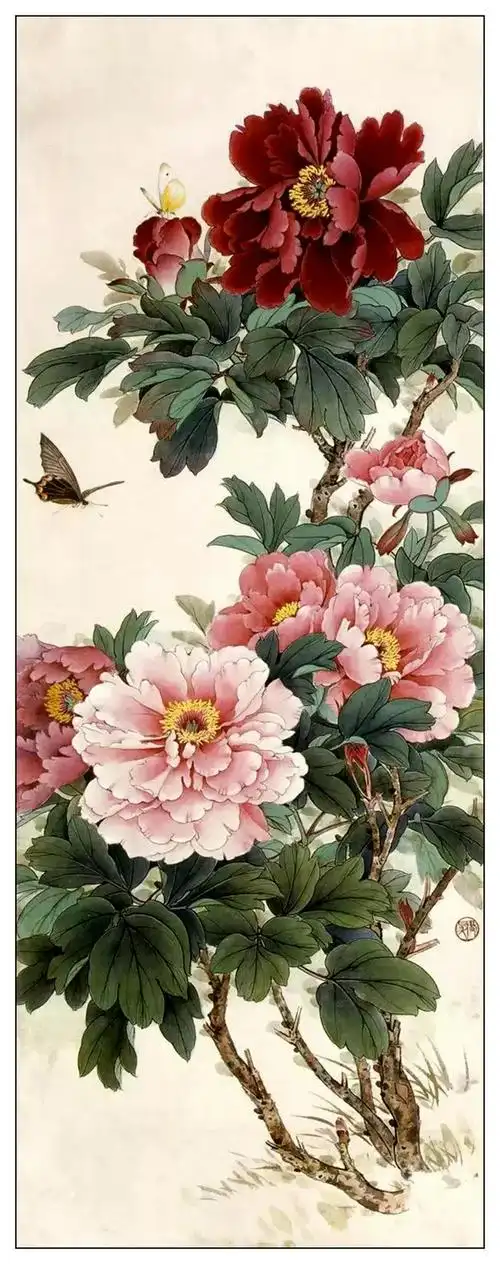 【转载】工笔牡丹欣赏