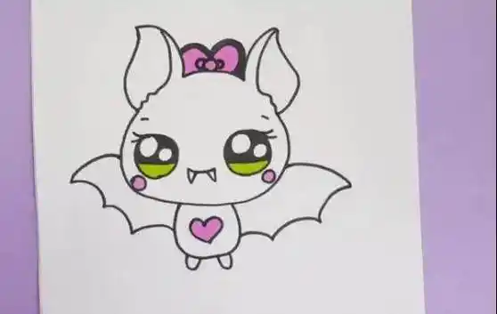 蝙蝠简笔画 蝙蝠简笔画恐怖