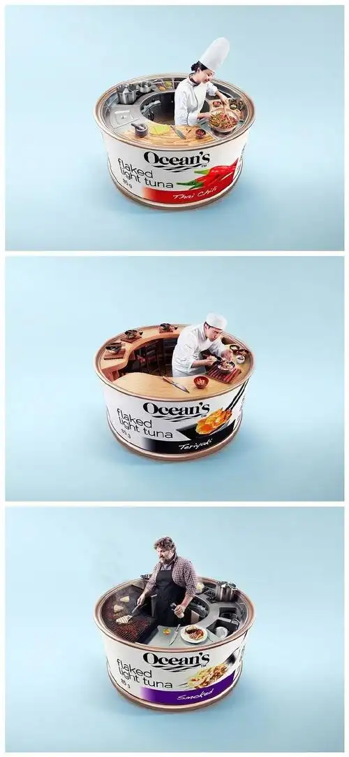 有创意的平面广告作品