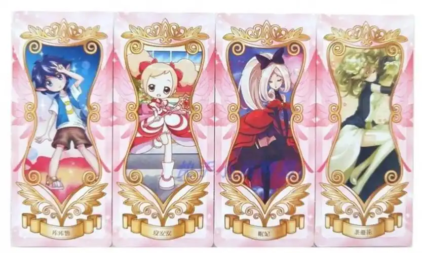 小花仙卡片全套 小花仙卡片花之法典精灵王契约卡牌花语包闪卡第三四