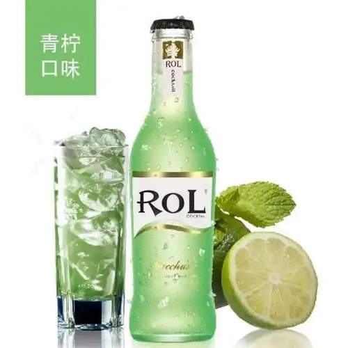 rol鸡尾酒洋酒学生酒女士低度果酒275ml24瓶抖音同款