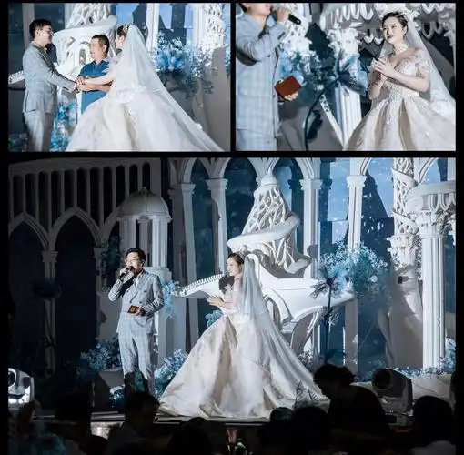 昨天我们两个还看了一个多小时的婚礼录像时间过得真快呀希望我们在