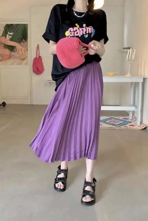 夏日浪漫的紫色难穿这样搭配高级感满满