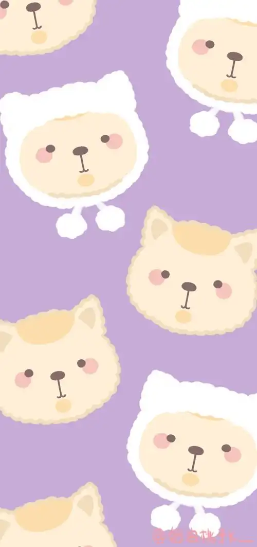 少女心手绘主题手机壁纸-可爱-手机壁纸下载-美桌网