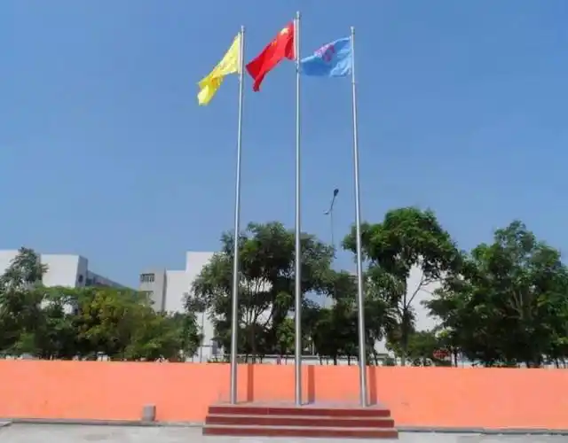 政府学校厂区国不锈钢旗杆,电动旗杆