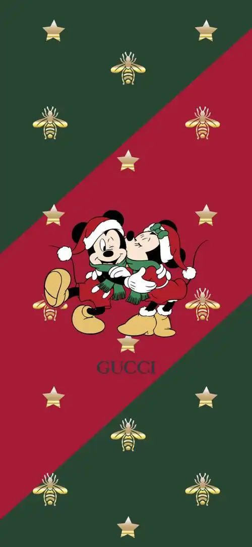 gucci米老鼠联名壁纸