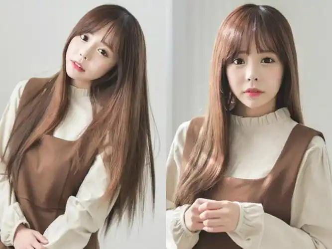 2021年最新潮的女生离子烫效果图