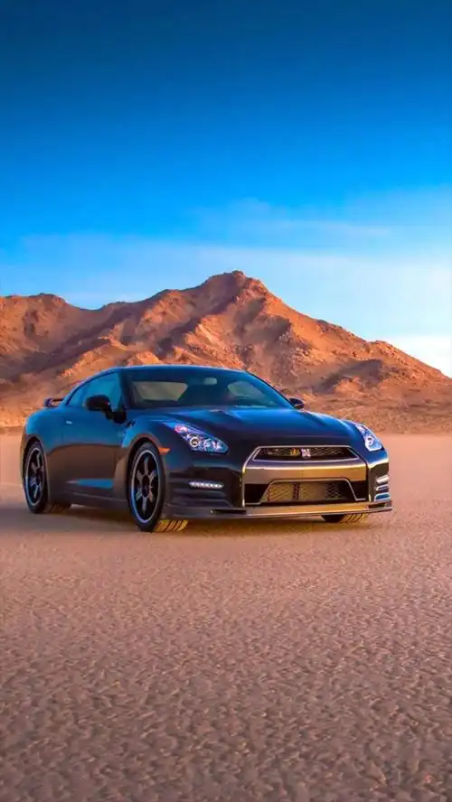 天空户外酷车摄影h5背景