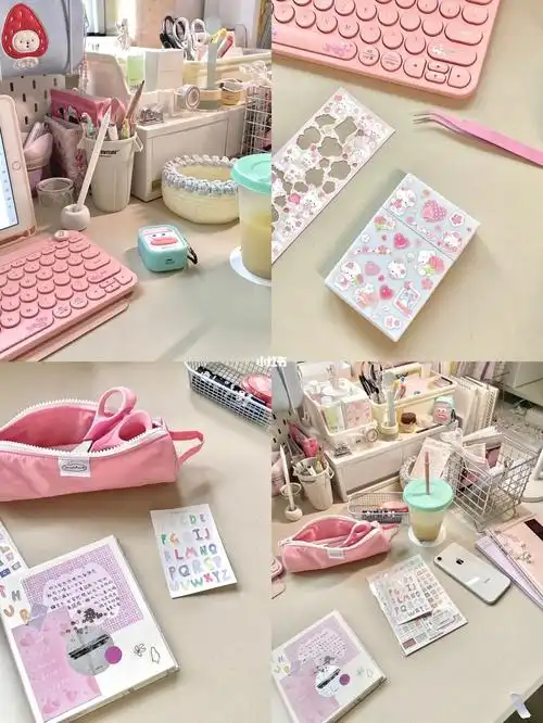 手帐分享  #书桌日常  #书桌上有什么  #晒晒我的书桌  #少女心书桌