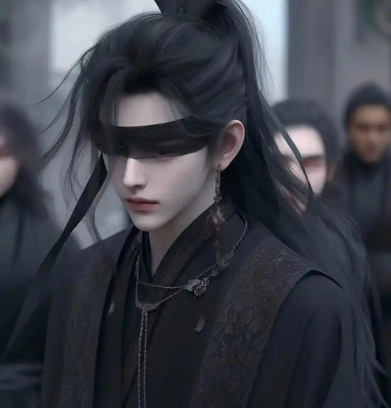 古风情侣头像 古风蒙眼情侣头像超有个性滴👫头像来喽~~新的1⃣