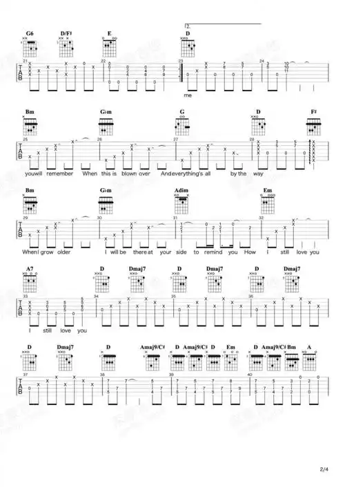 loveofmylife吉他谱皇后乐队d调