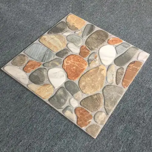 壹德壹瓷砖厂标 户外田园防滑地砖400 室外阳台露台花园防冻地板砖仿