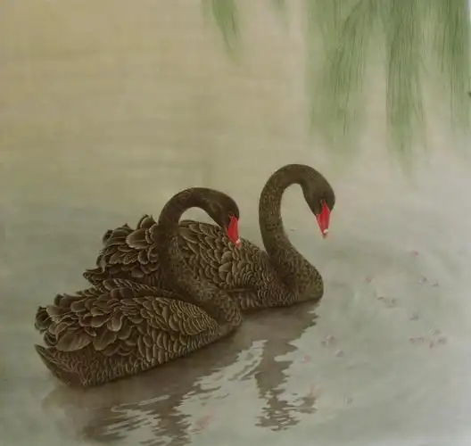 国画黑天鹅