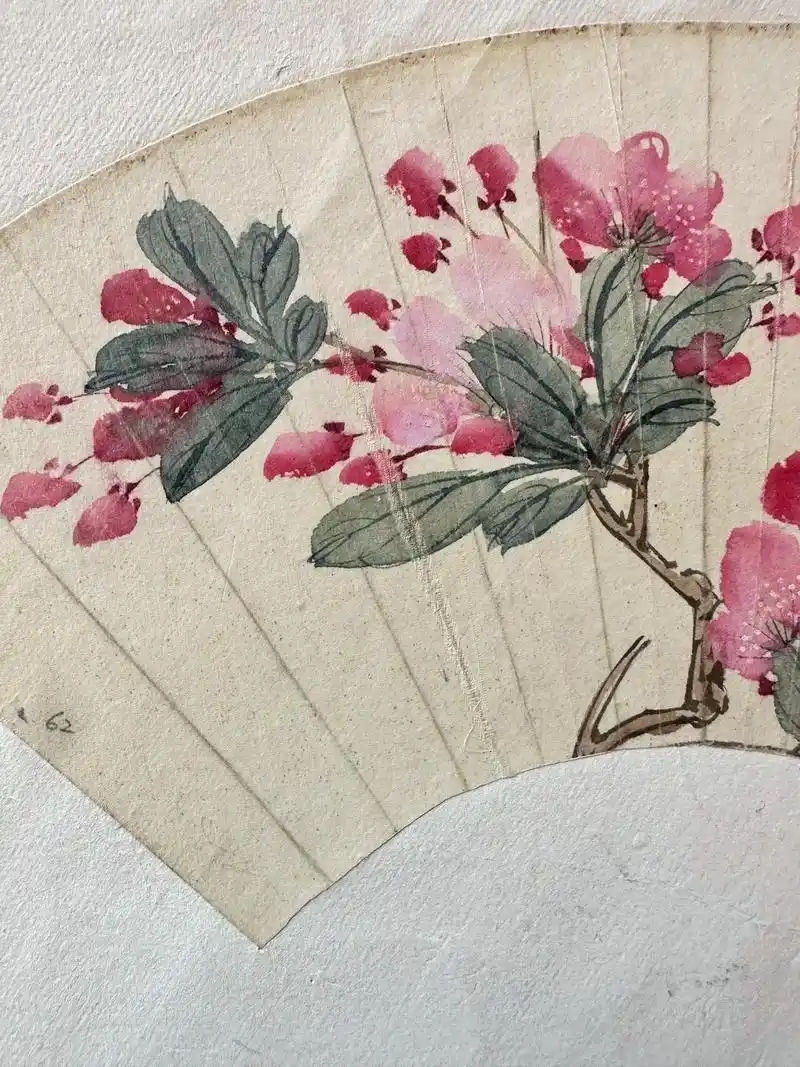 花鸟画名家-商笙伯扇面.商笙伯(1869—1962年),名言 - 抖音