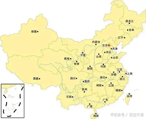 中国地图为何像一只雄鸡?